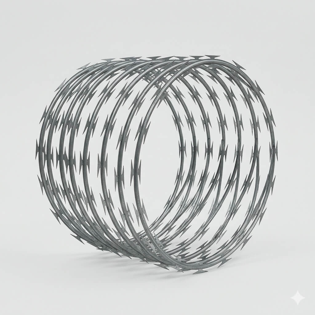 concertina balded coil 600mm 120gsm